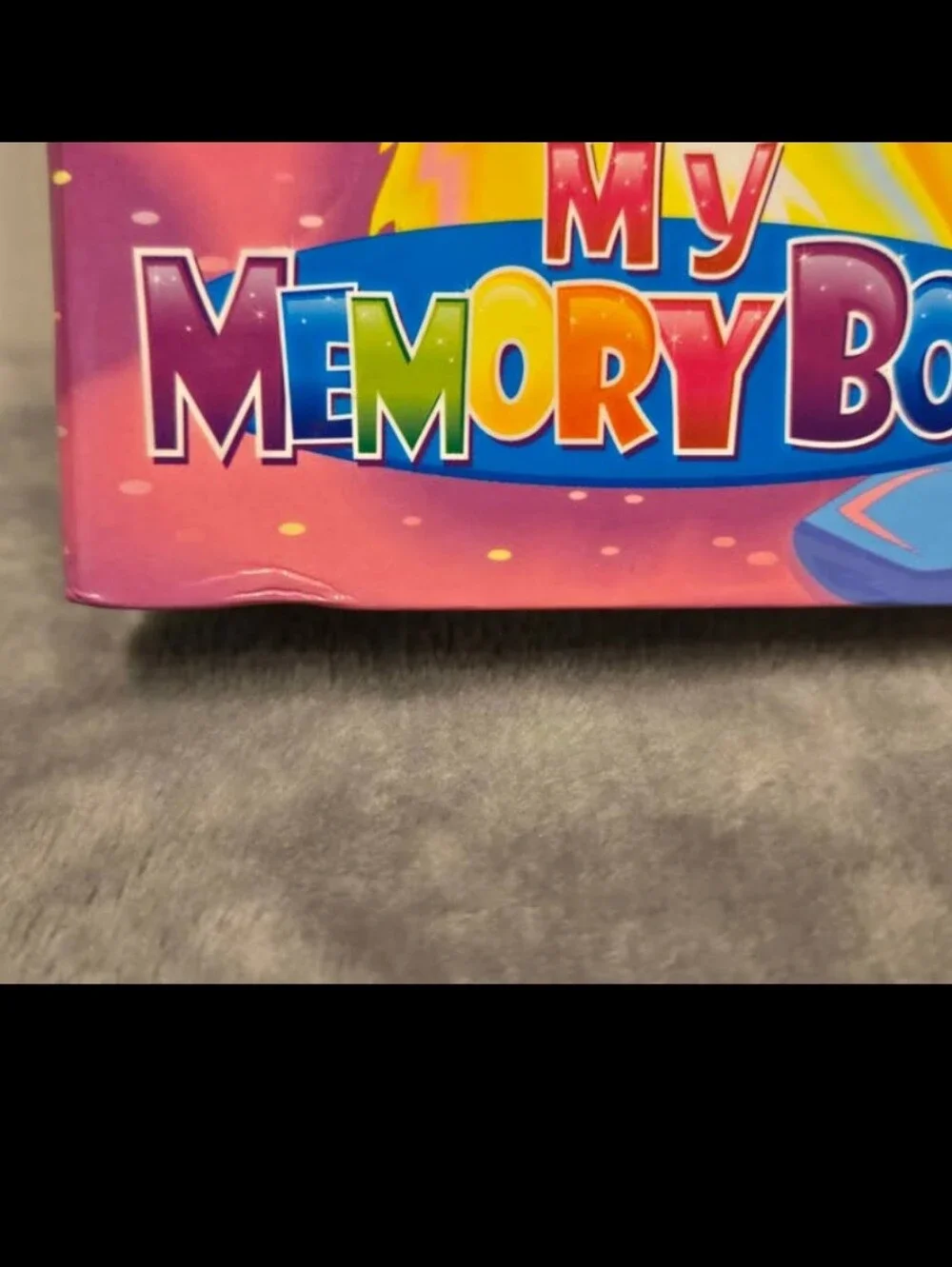 Vintage Lisa Frank Casey Caymus Golden Retrievers Memory Book Binder w/ Stickers
